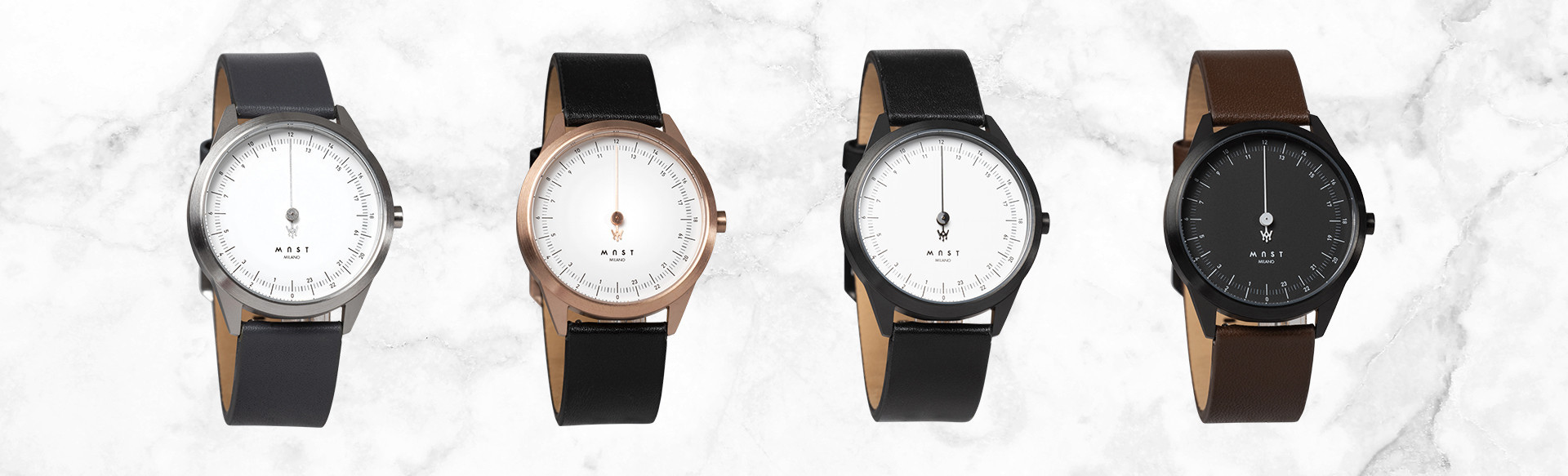 Einzeiger-Uhren mit 24 Stunden, elegant und exklusiv | MAST Milano®