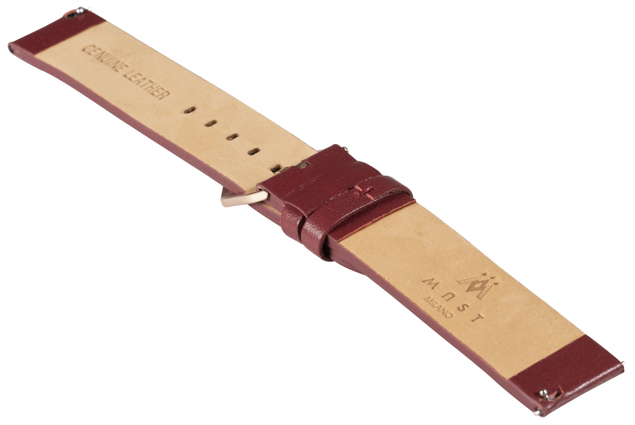 burgundy watch strap