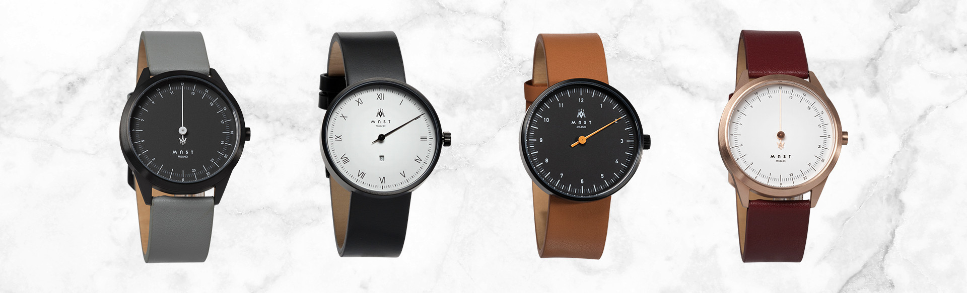 MAST Milano® | Exclusivos Relojes Monoaguja | Diseño Italiano